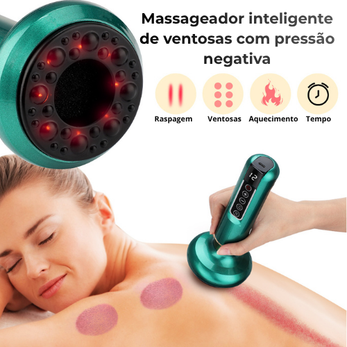 Massageador Elétrico TensionFree Go – Liberação de tensão e relaxamento instantâneo