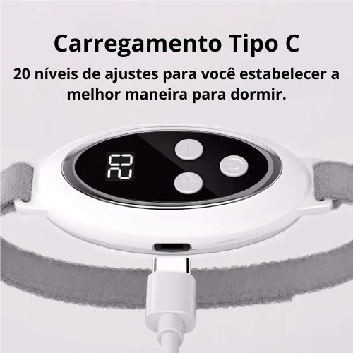 Dispositivo CalmPulse - Sono Profundo e Relaxamento Instantâneo