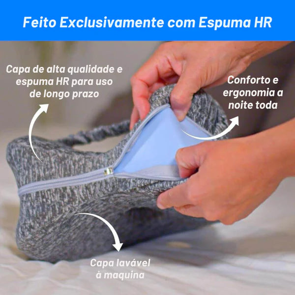 Travesseiro Ortopédico LegAlign – Sono saudável e postura perfeita