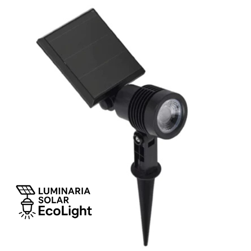 Luminaria Solar EcoLight - Energia solar para noites iluminadas