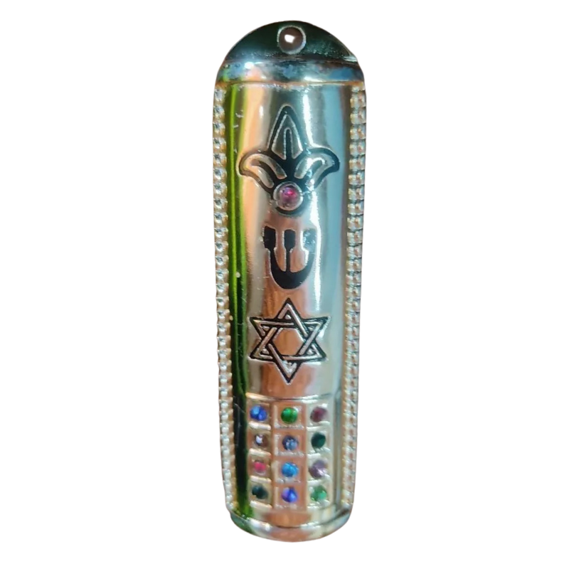 Mezuzá 12 Tribos de Israel - Proteção e Tradição para o Lar